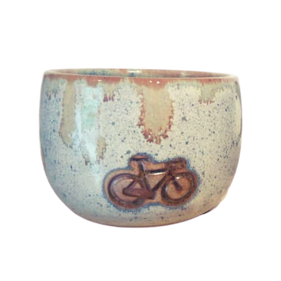 TAZA ARTESANAL TM BICI CÓSMICA