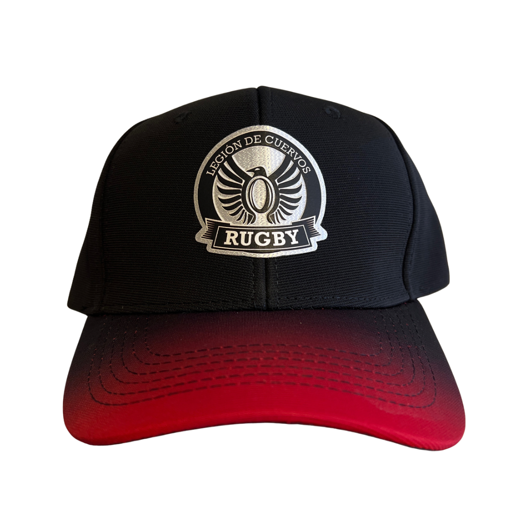 GORRA CUERVOS - SPORT NEGRA DEGRADADO A ROJO