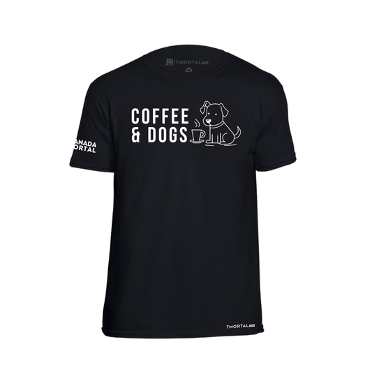 PLAYERA MANADA MORTAL - COFFEE & DOGS