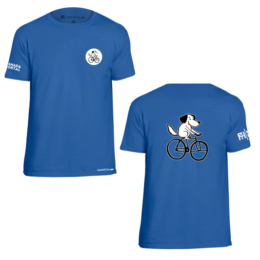PLAYERA MANADA MORTAL - PERRITO CICLISTA FULL BACK [PREVENTA]