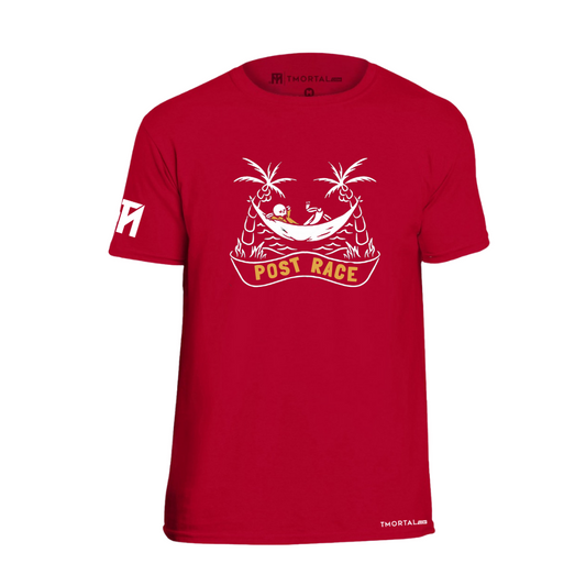 PLAYERA TM POST RACE ROJA