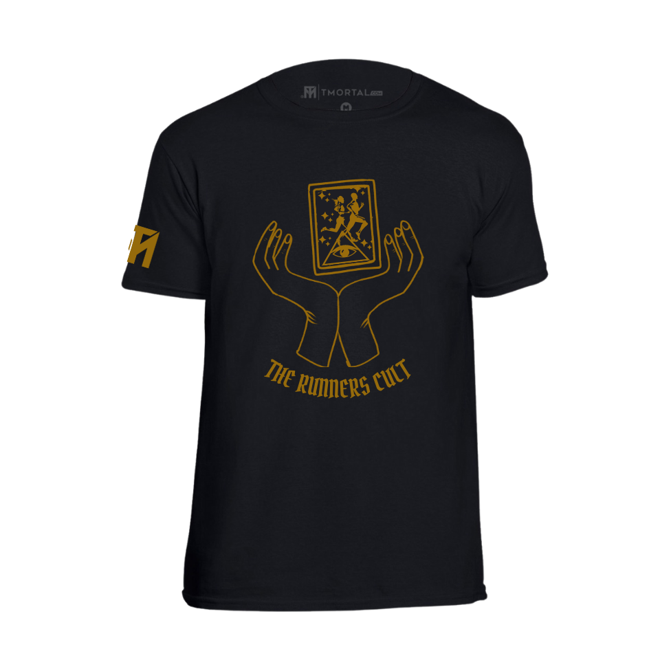 PLAYERA TM THE RUNNERS CULT NEGRA