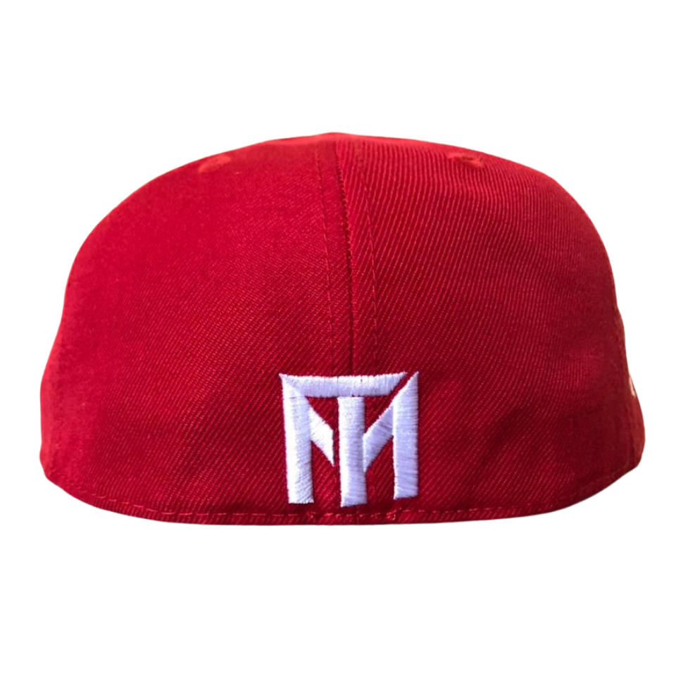 GORRA FITTED ROJA LOGO TM