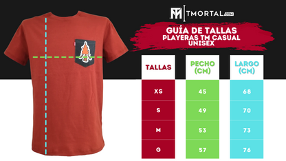PLAYERA TM CASUAL PINK PINK