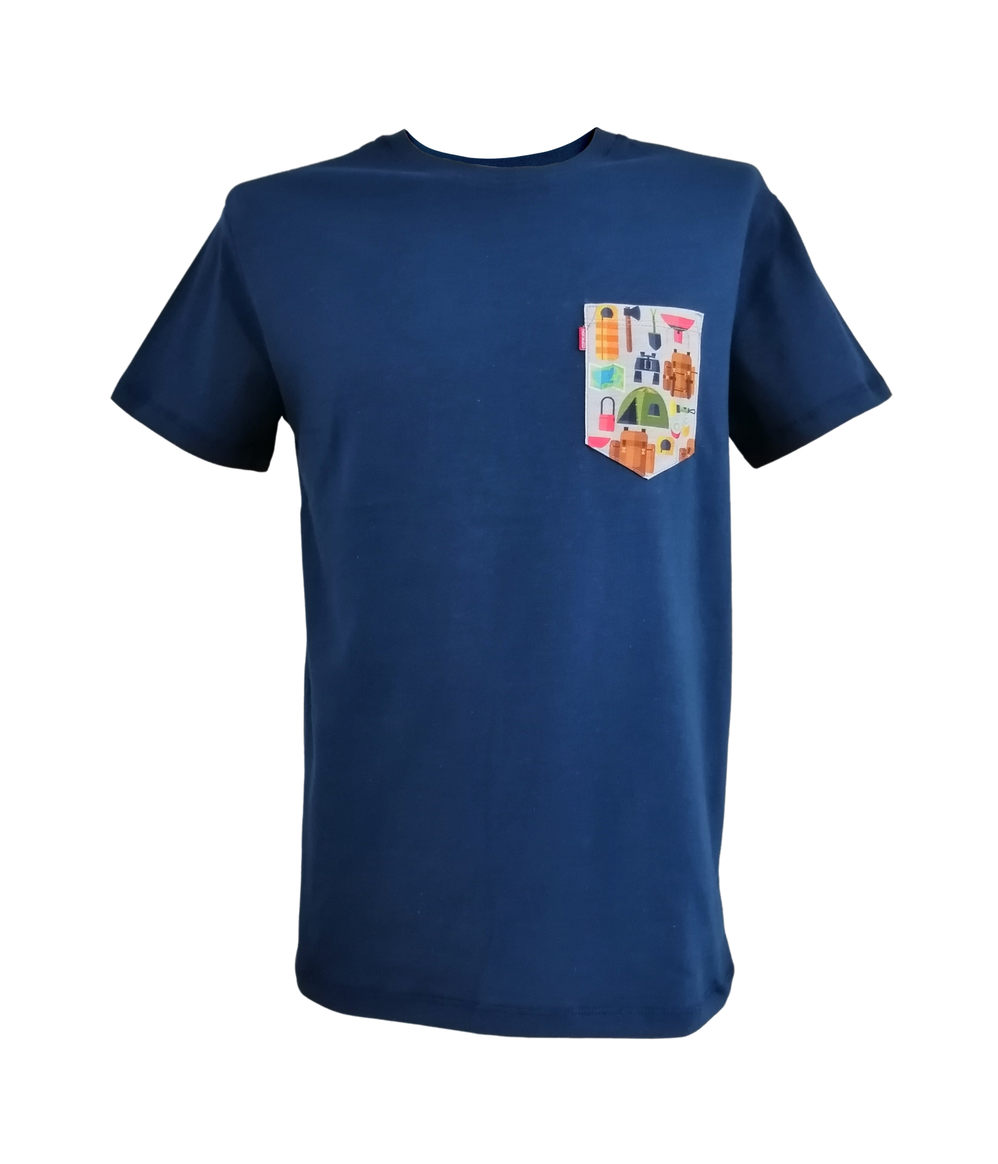 PLAYERA TM CASUAL CAMP AZUL