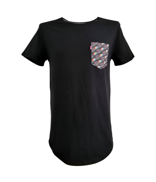 PLAYERA TM CASUAL GRID 3D LONG