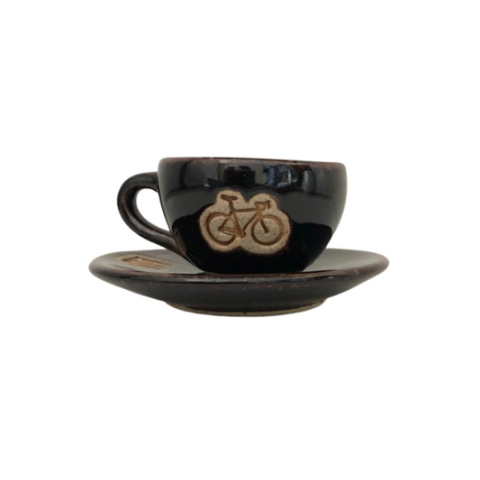 TAZA TM ESPRESSO CON PLATITO OBSIDIANA [PREVENTA]